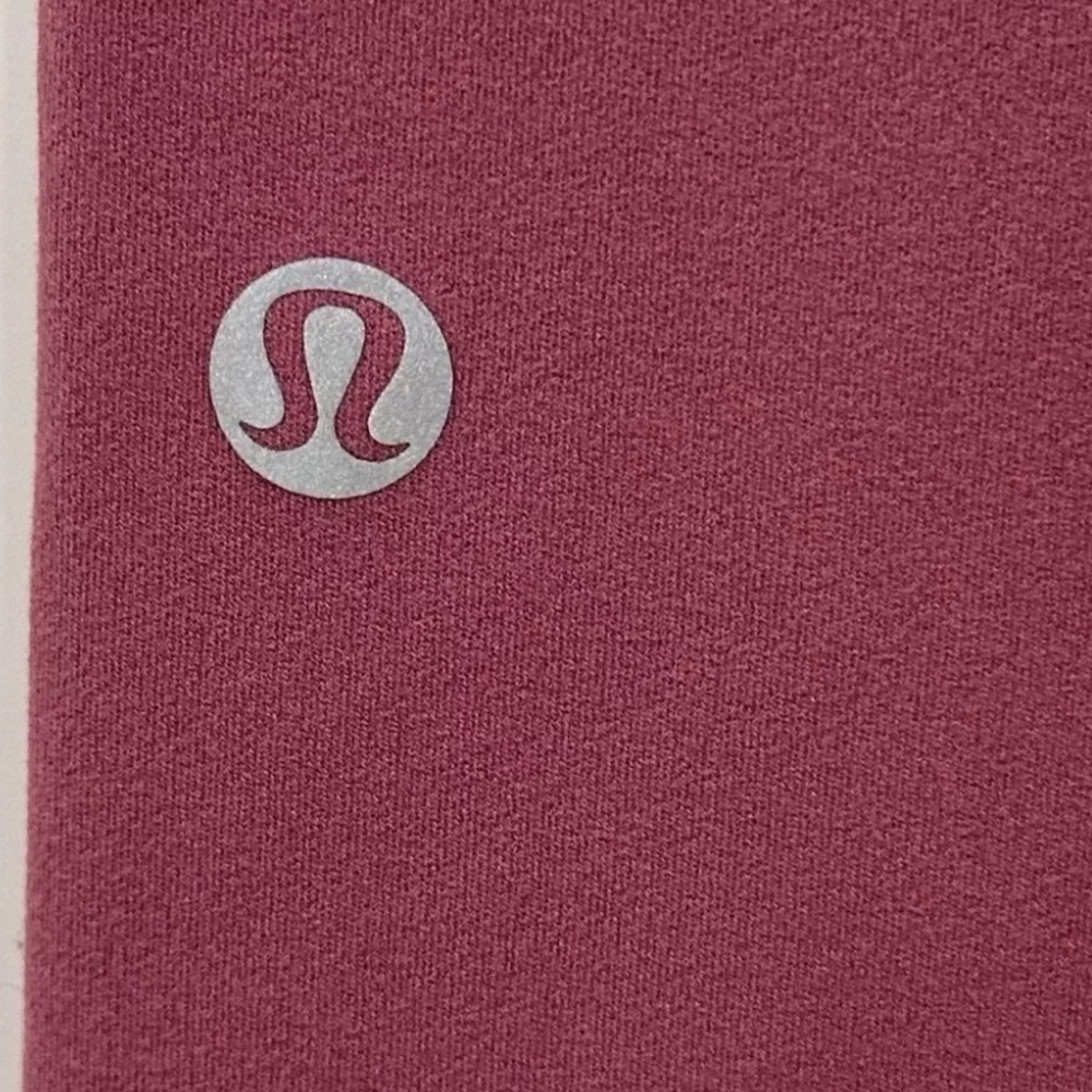 Lululemon Align Pant Leggings 28" Wrap Waist High Waisted Moss Rose Pink - Picture 5 of 6
